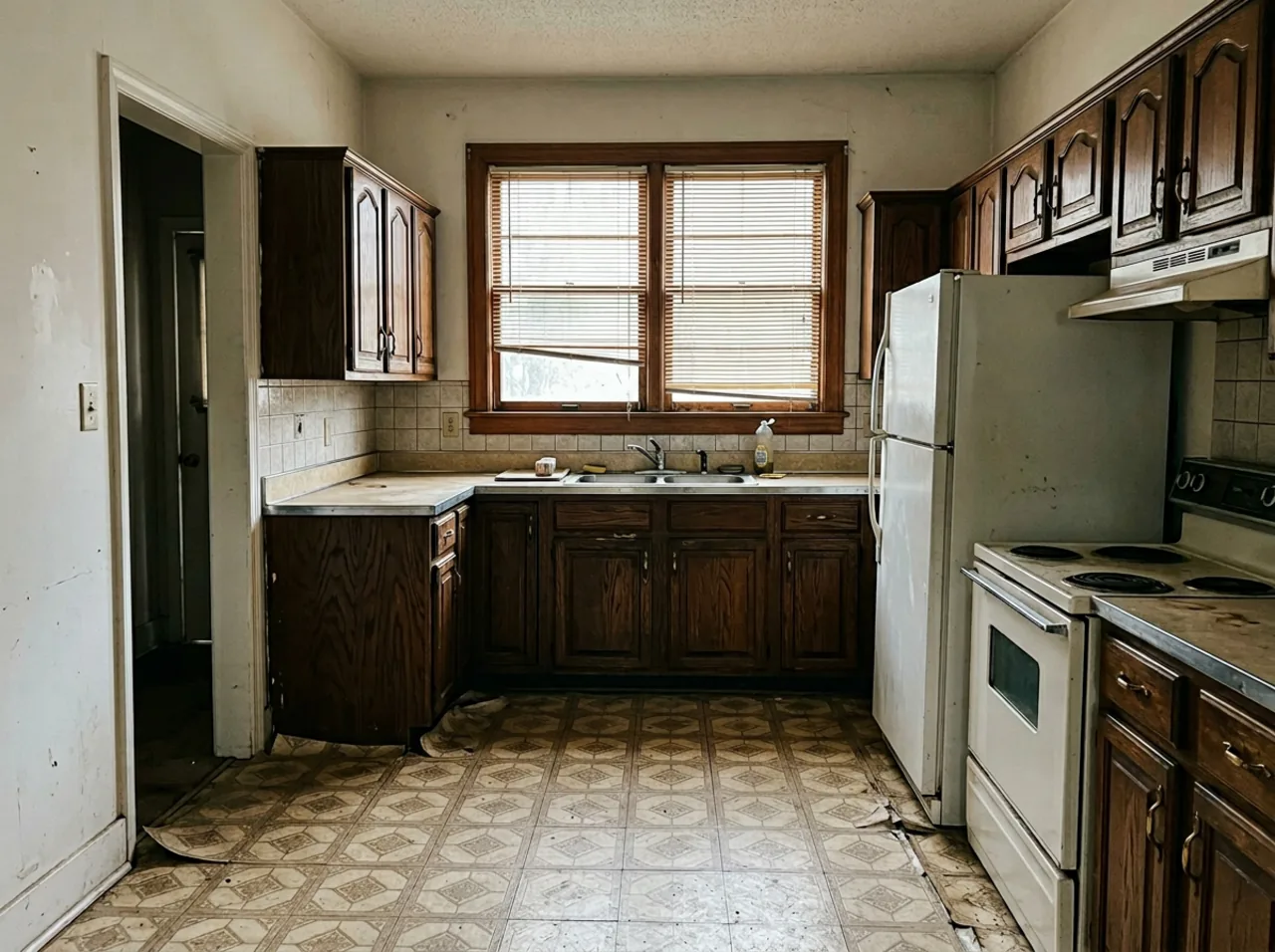 Kitchen — needs refresh